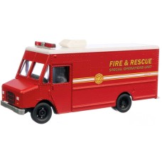 949-12107 Walthers Scenemaster Morgan Olson Route Star Van - Fire Dept. Special Operations Truck