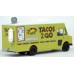 949-12109 Walthers Scenemaster Morgan Olson Route Star Van - Tacos 2 Go Food Truck