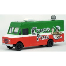 949-12110 Walthers Scenemaster Morgan Olson Route Star Van - Crusty's Pizza Food Truck