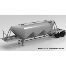 949-2620 Walthers HO Pneumatic Bulk Trailer - Undecorated Gray