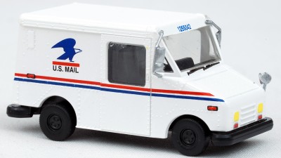 949-12252 Walthers Scenemaster LLV - USPS 1980s Scheme Mail Truck