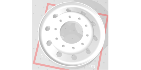 W110S - Replacement Wheel, Athearn, Spare, 10 Hole Aluminum