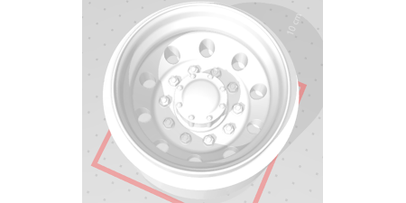 W510D - Replacement Wheel, Trucks N' Stuff, Drive, 10 Hole Aluminum