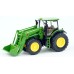 WIK035804 - Wiking HO John Deere 7280R Farm Tractor With Front End Loader