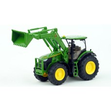 WIK035804 - Wiking HO John Deere 7280R Farm Tractor With Front End Loader