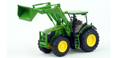 WIK035804 - Wiking HO John Deere 7280R Farm Tractor With Front End Loader
