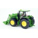 WIK035804 - Wiking HO John Deere 7280R Farm Tractor With Front End Loader